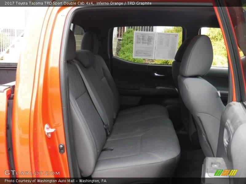 Inferno Orange / TRD Graphite 2017 Toyota Tacoma TRD Sport Double Cab 4x4