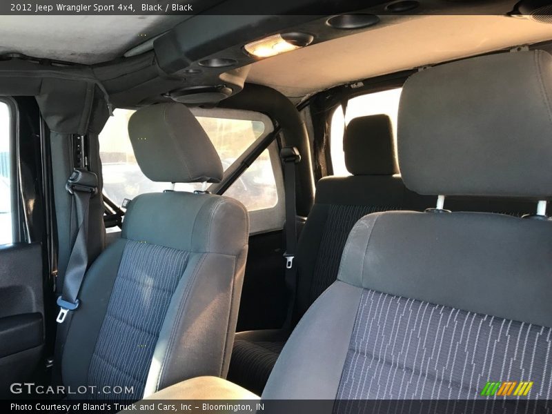 Black / Black 2012 Jeep Wrangler Sport 4x4