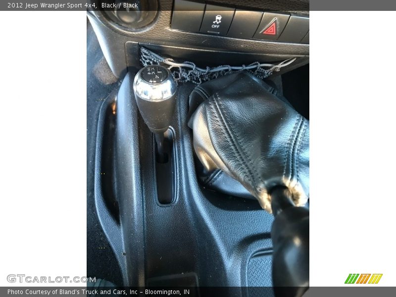 Black / Black 2012 Jeep Wrangler Sport 4x4