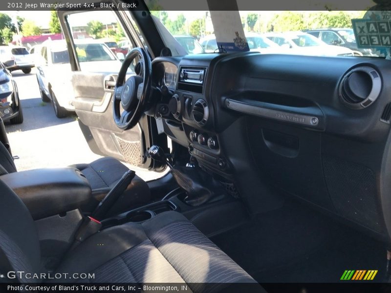 Black / Black 2012 Jeep Wrangler Sport 4x4