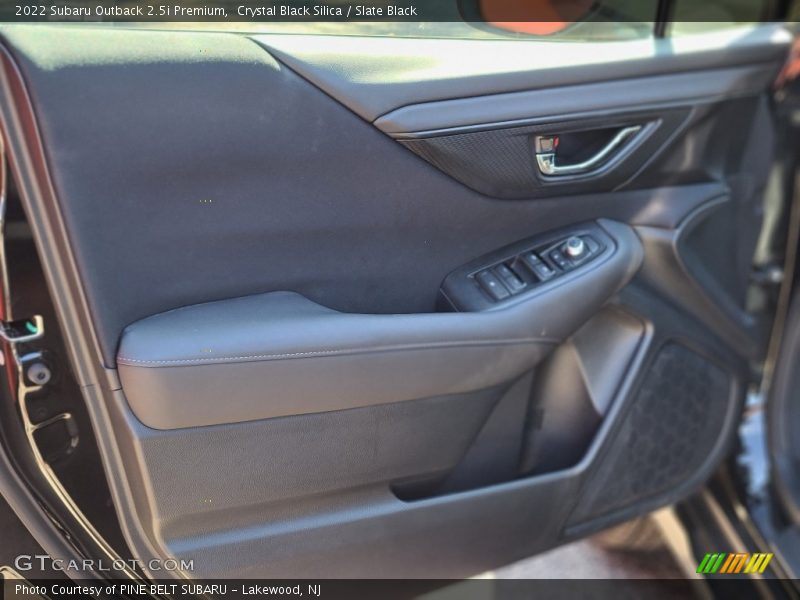 Crystal Black Silica / Slate Black 2022 Subaru Outback 2.5i Premium