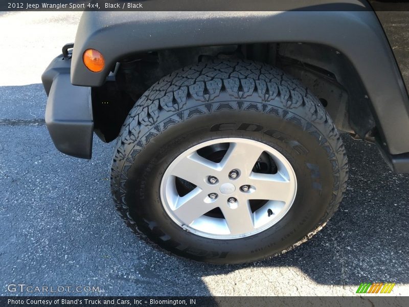Black / Black 2012 Jeep Wrangler Sport 4x4