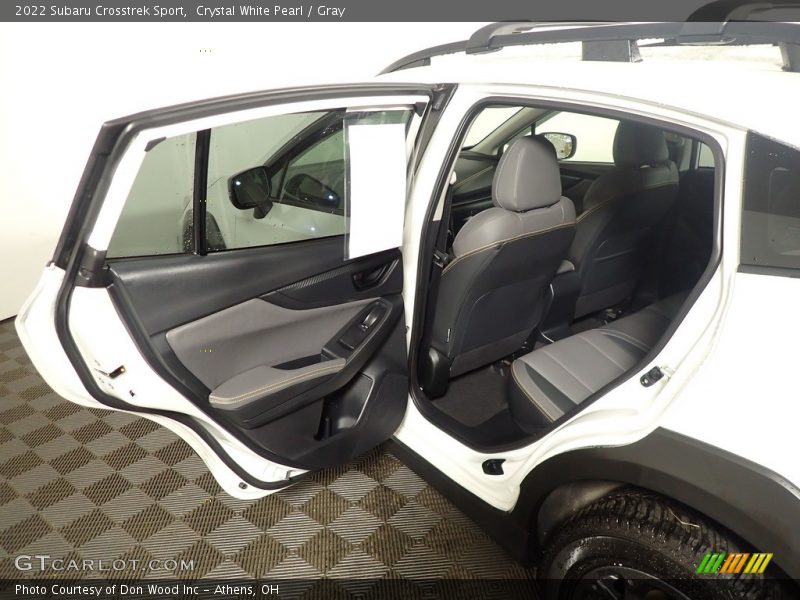Rear Seat of 2022 Crosstrek Sport