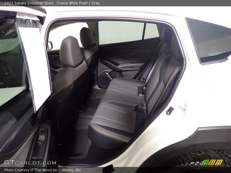 Rear Seat of 2022 Crosstrek Sport