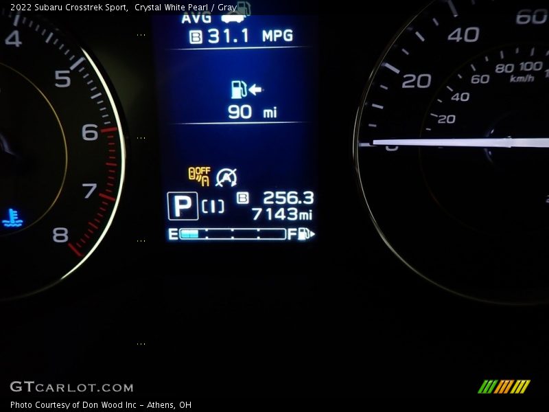 Crystal White Pearl / Gray 2022 Subaru Crosstrek Sport