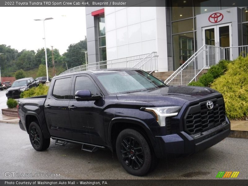 Front 3/4 View of 2022 Tundra TRD Sport Crew Cab 4x4