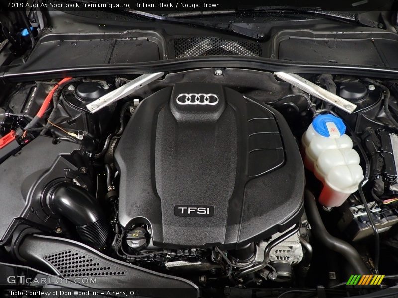  2018 A5 Sportback Premium quattro Engine - 2.0 Liter Turbocharged TFSI DOHC 16-Valve VVT 4 Cylinder