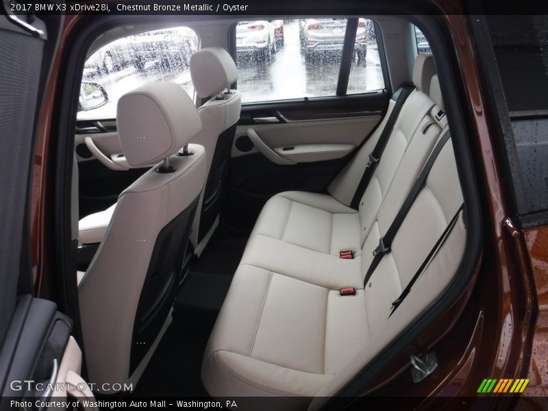 Chestnut Bronze Metallic / Oyster 2017 BMW X3 xDrive28i