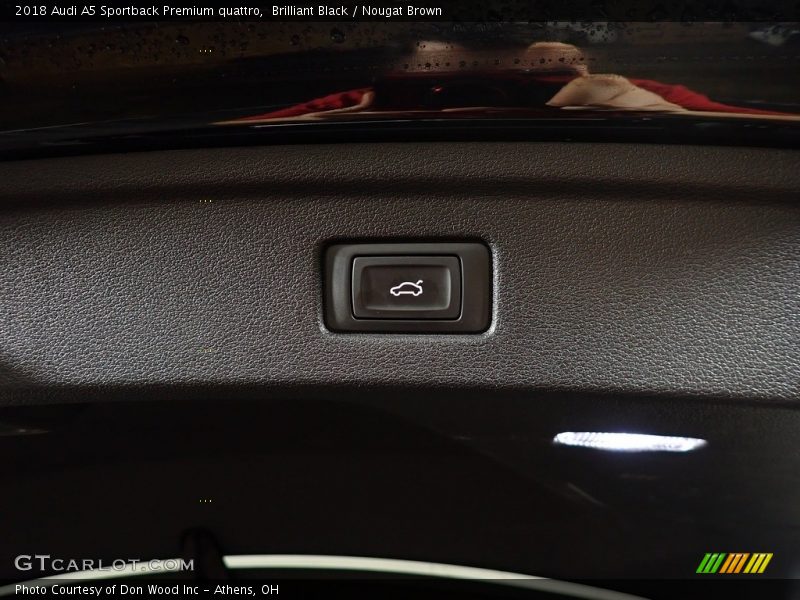 Brilliant Black / Nougat Brown 2018 Audi A5 Sportback Premium quattro