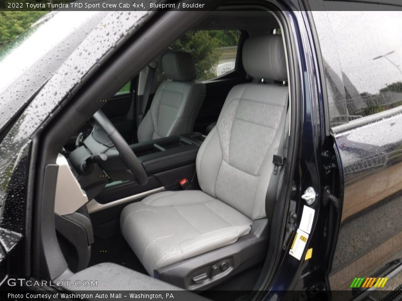 Front Seat of 2022 Tundra TRD Sport Crew Cab 4x4