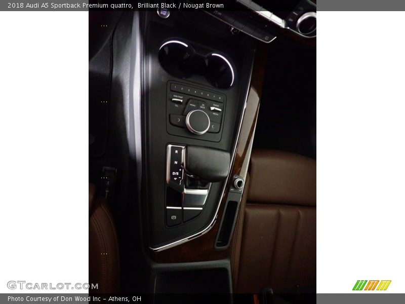 Controls of 2018 A5 Sportback Premium quattro