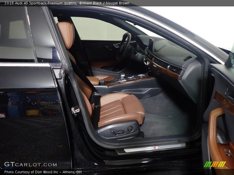 Front Seat of 2018 A5 Sportback Premium quattro