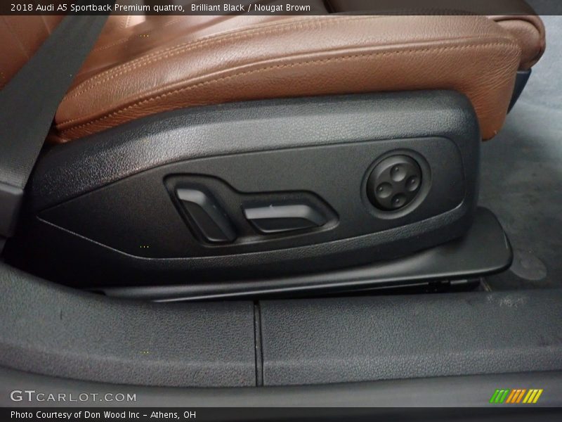 Front Seat of 2018 A5 Sportback Premium quattro