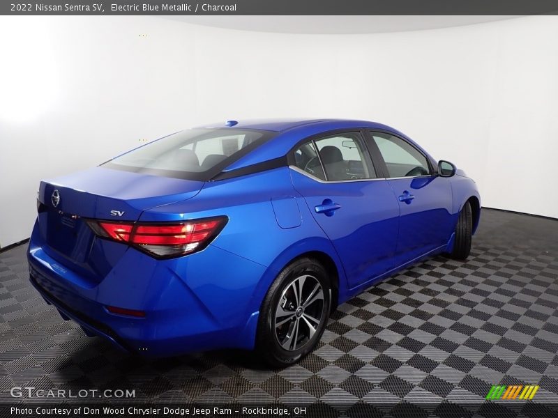 Electric Blue Metallic / Charcoal 2022 Nissan Sentra SV