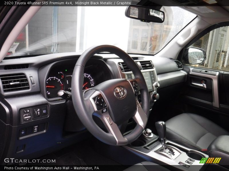 Midnight Black Metallic / Graphite 2020 Toyota 4Runner SR5 Premium 4x4