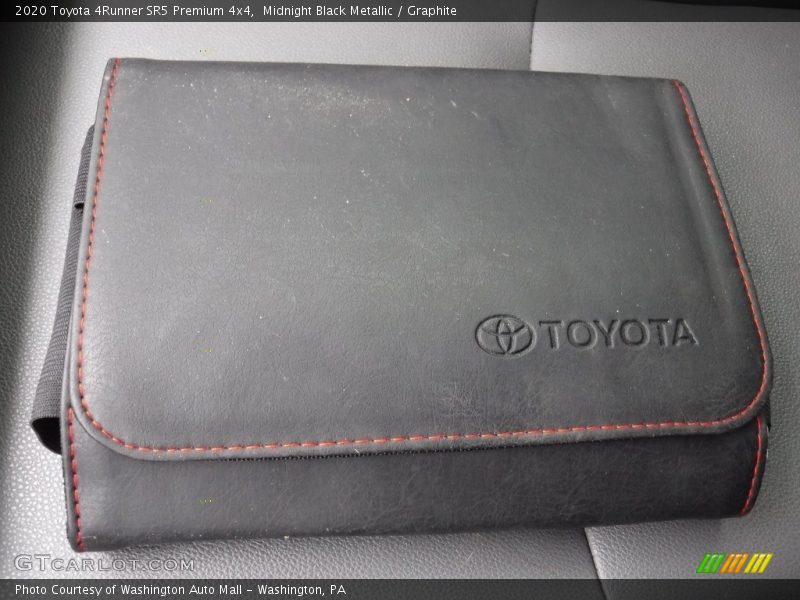 Midnight Black Metallic / Graphite 2020 Toyota 4Runner SR5 Premium 4x4