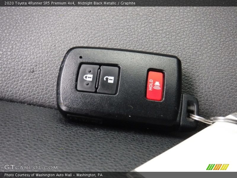 Keys of 2020 4Runner SR5 Premium 4x4