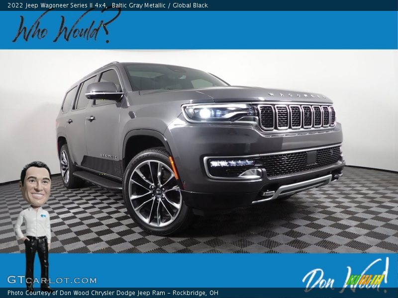 Baltic Gray Metallic / Global Black 2022 Jeep Wagoneer Series II 4x4