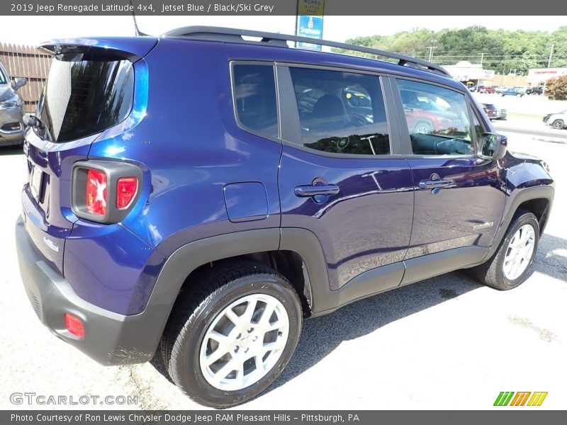 Jetset Blue / Black/Ski Grey 2019 Jeep Renegade Latitude 4x4