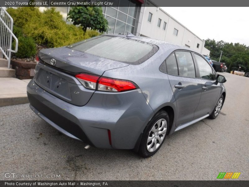 Celestite Gray Metallic / Light Gray 2020 Toyota Corolla LE