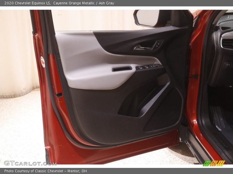 Cayenne Orange Metallic / Ash Gray 2020 Chevrolet Equinox LS
