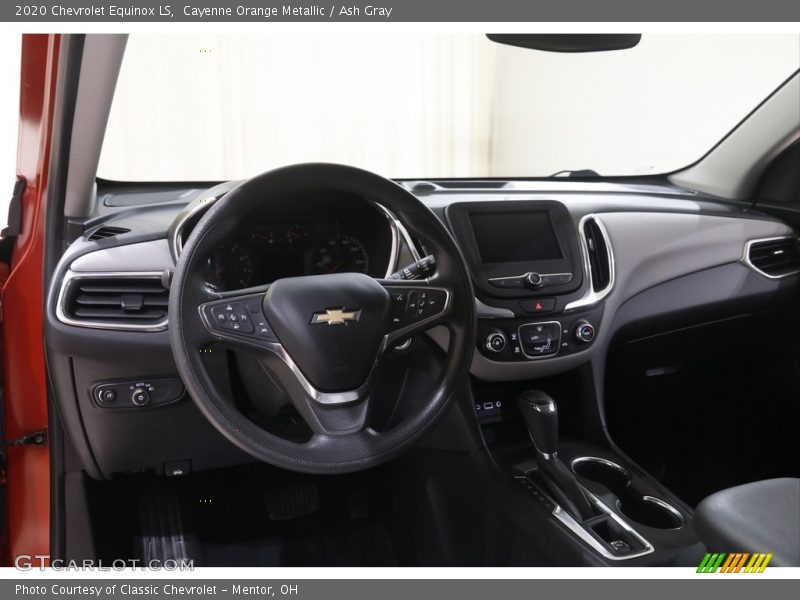 Cayenne Orange Metallic / Ash Gray 2020 Chevrolet Equinox LS