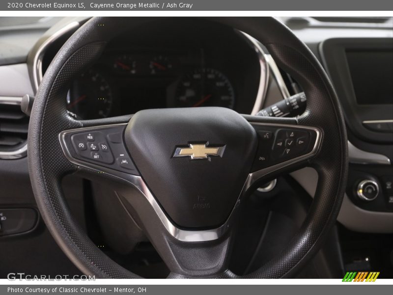 Cayenne Orange Metallic / Ash Gray 2020 Chevrolet Equinox LS