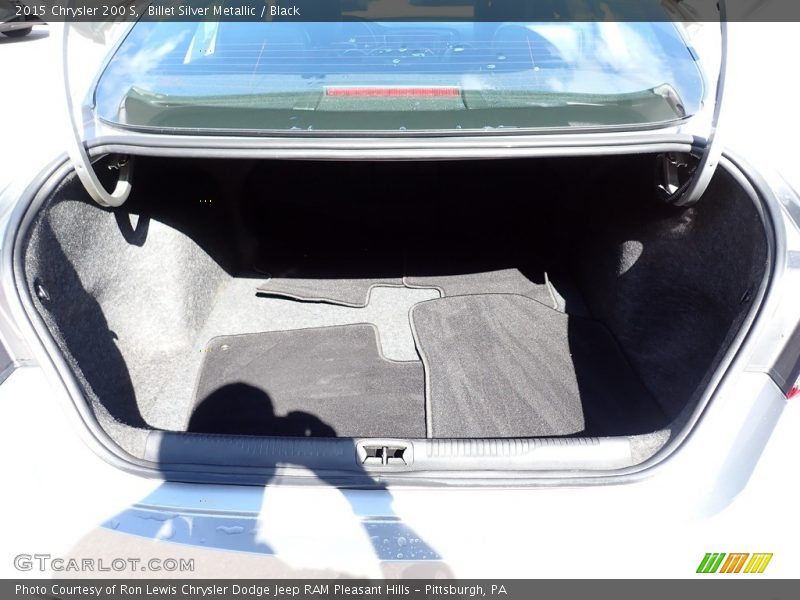 Billet Silver Metallic / Black 2015 Chrysler 200 S