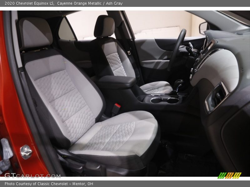 Cayenne Orange Metallic / Ash Gray 2020 Chevrolet Equinox LS