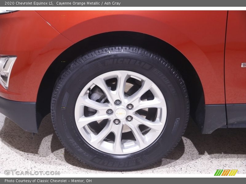 Cayenne Orange Metallic / Ash Gray 2020 Chevrolet Equinox LS