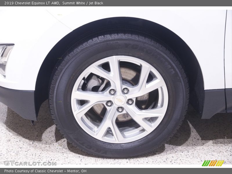 Summit White / Jet Black 2019 Chevrolet Equinox LT AWD