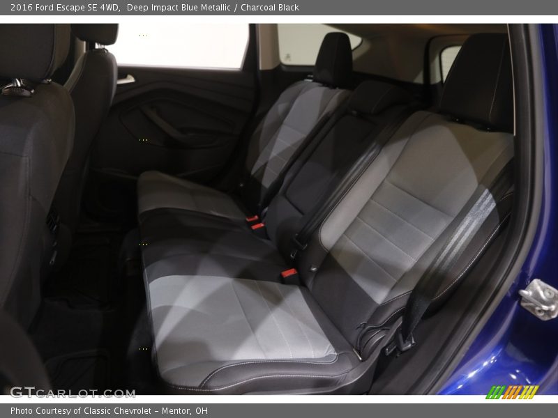 Deep Impact Blue Metallic / Charcoal Black 2016 Ford Escape SE 4WD
