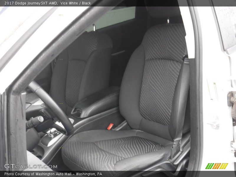 Vice White / Black 2017 Dodge Journey SXT AWD