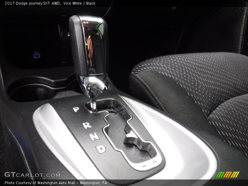 Vice White / Black 2017 Dodge Journey SXT AWD