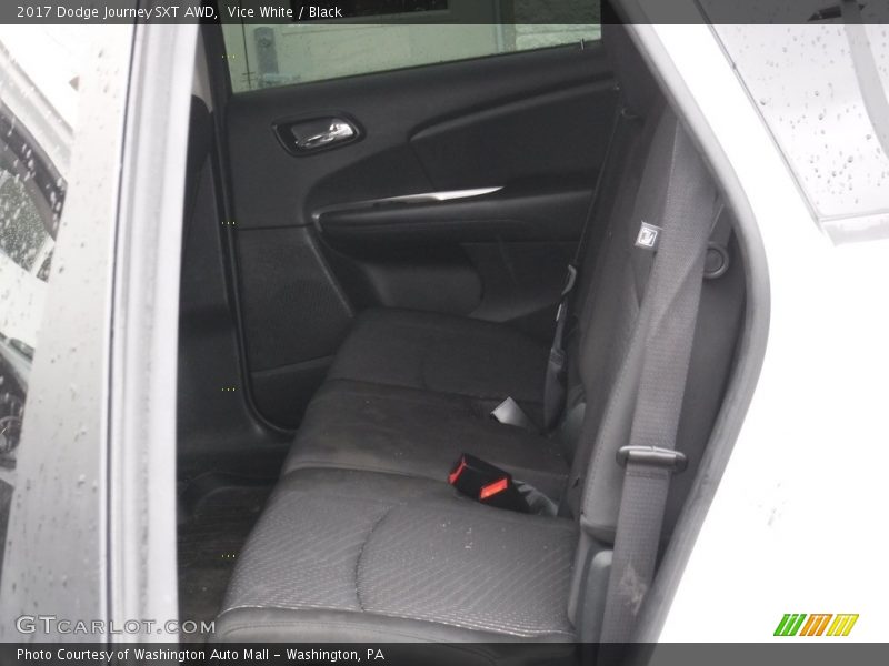Vice White / Black 2017 Dodge Journey SXT AWD