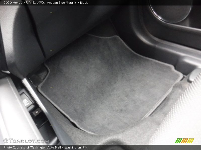 Aegean Blue Metallic / Black 2020 Honda HR-V EX AWD