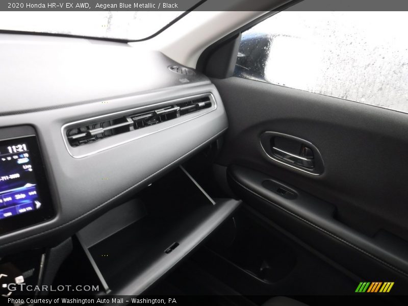 Aegean Blue Metallic / Black 2020 Honda HR-V EX AWD