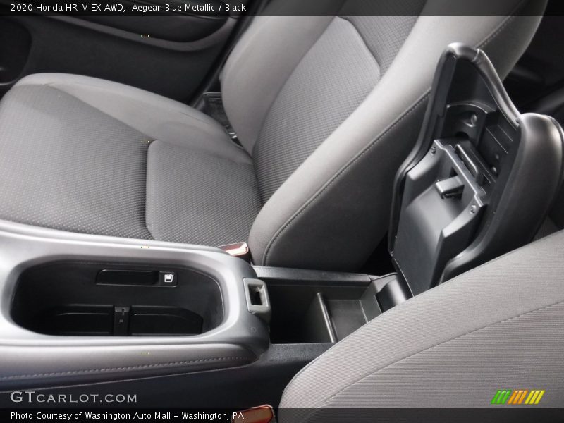 Aegean Blue Metallic / Black 2020 Honda HR-V EX AWD
