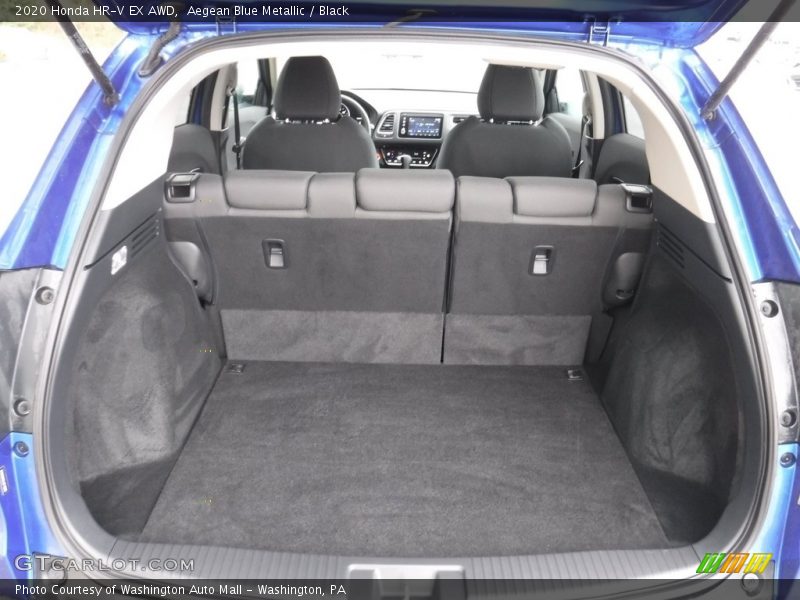 Aegean Blue Metallic / Black 2020 Honda HR-V EX AWD