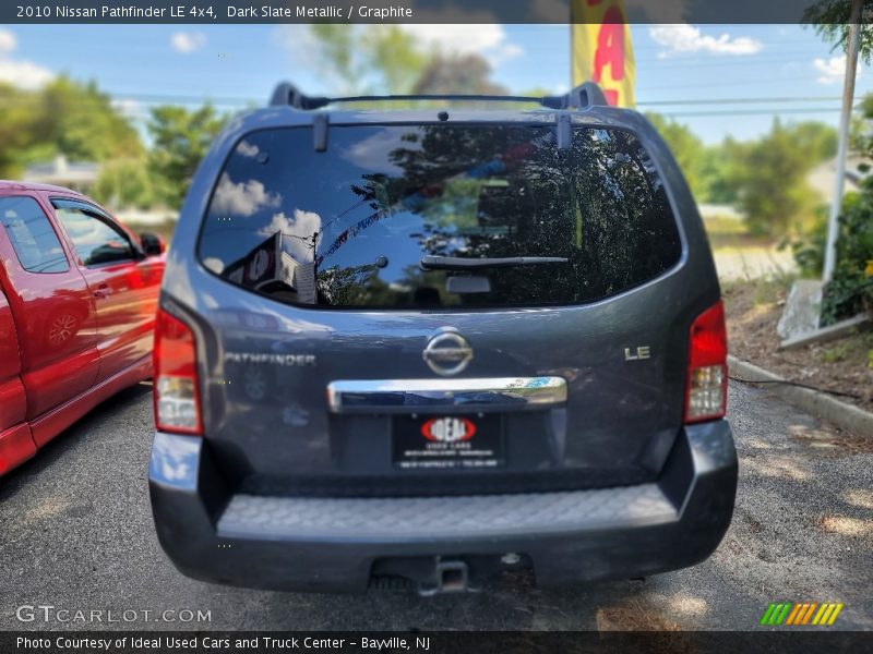 Dark Slate Metallic / Graphite 2010 Nissan Pathfinder LE 4x4