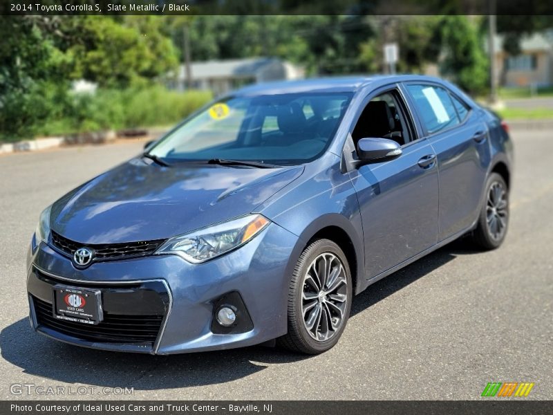 Slate Metallic / Black 2014 Toyota Corolla S