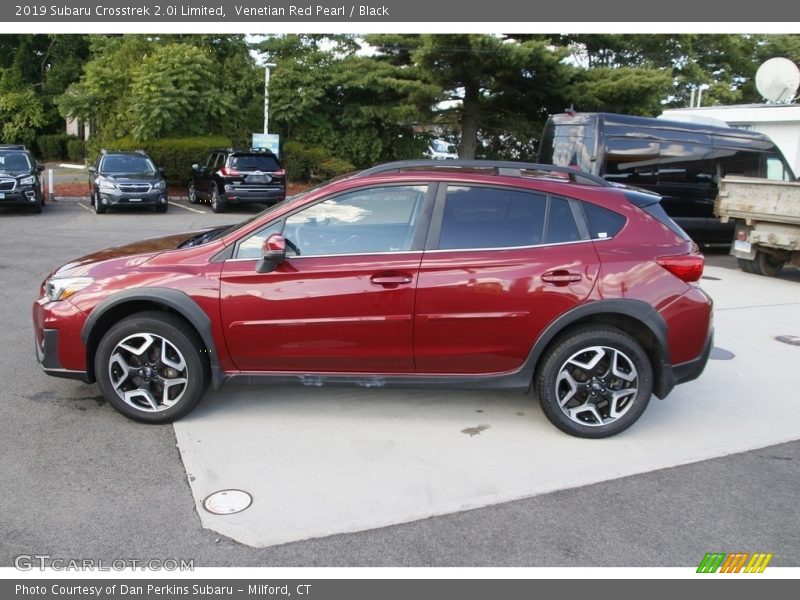 Venetian Red Pearl / Black 2019 Subaru Crosstrek 2.0i Limited