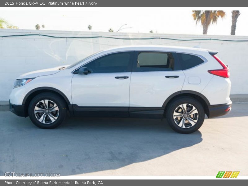 Platinum White Pearl / Ivory 2019 Honda CR-V LX