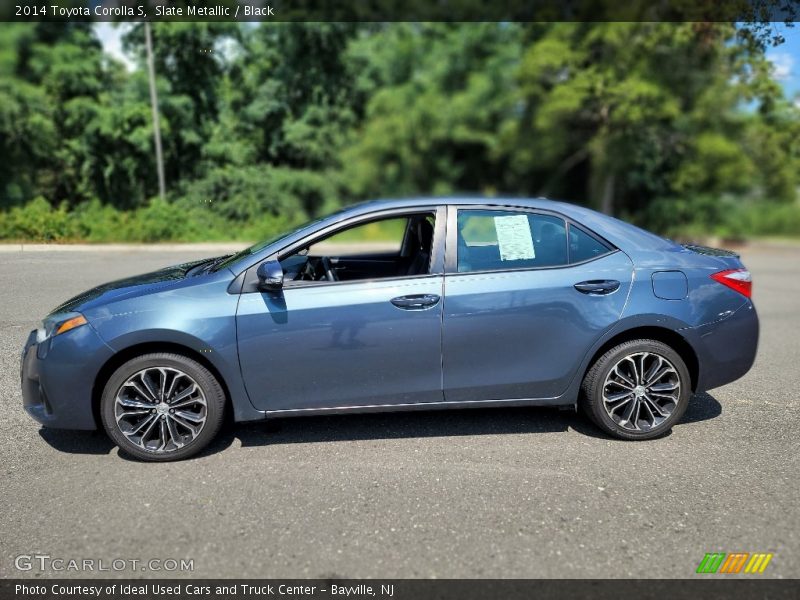 Slate Metallic / Black 2014 Toyota Corolla S