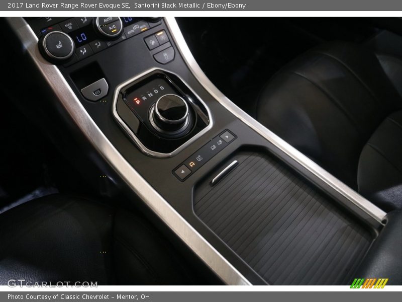 Santorini Black Metallic / Ebony/Ebony 2017 Land Rover Range Rover Evoque SE