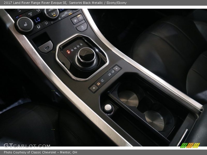 Santorini Black Metallic / Ebony/Ebony 2017 Land Rover Range Rover Evoque SE