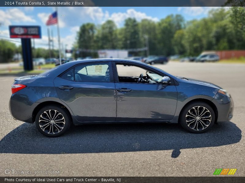 Slate Metallic / Black 2014 Toyota Corolla S