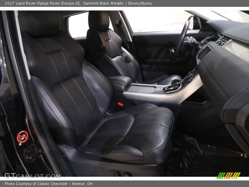 Santorini Black Metallic / Ebony/Ebony 2017 Land Rover Range Rover Evoque SE