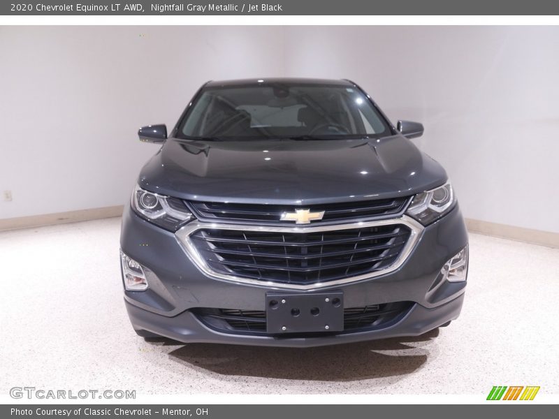Nightfall Gray Metallic / Jet Black 2020 Chevrolet Equinox LT AWD