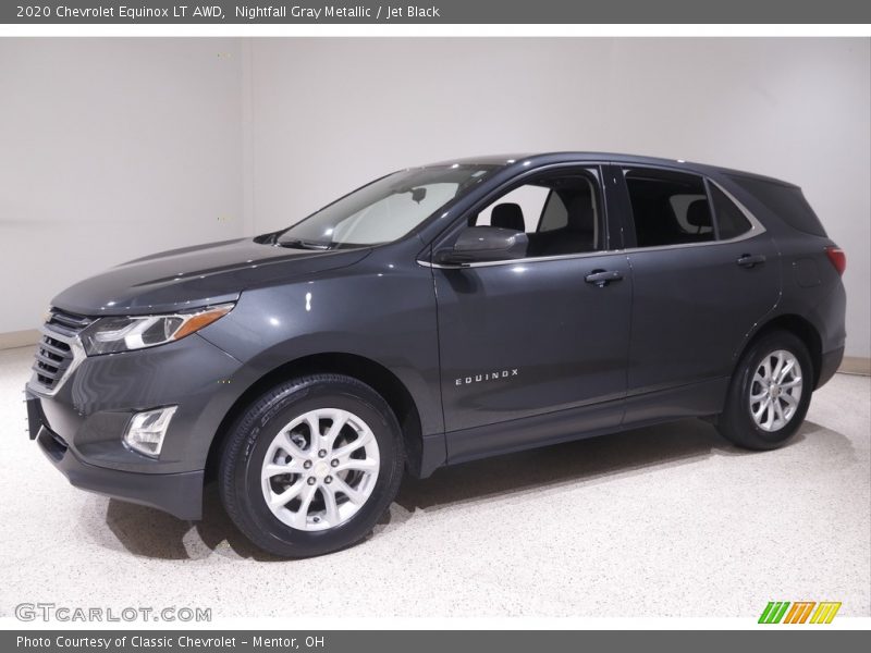 Nightfall Gray Metallic / Jet Black 2020 Chevrolet Equinox LT AWD